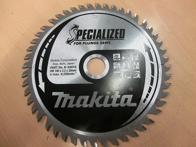 Makita Tauch Kreissägeblatt 165 x 20 mm Sägeblatt 48 Zähne für SP6000, B33015 eBay